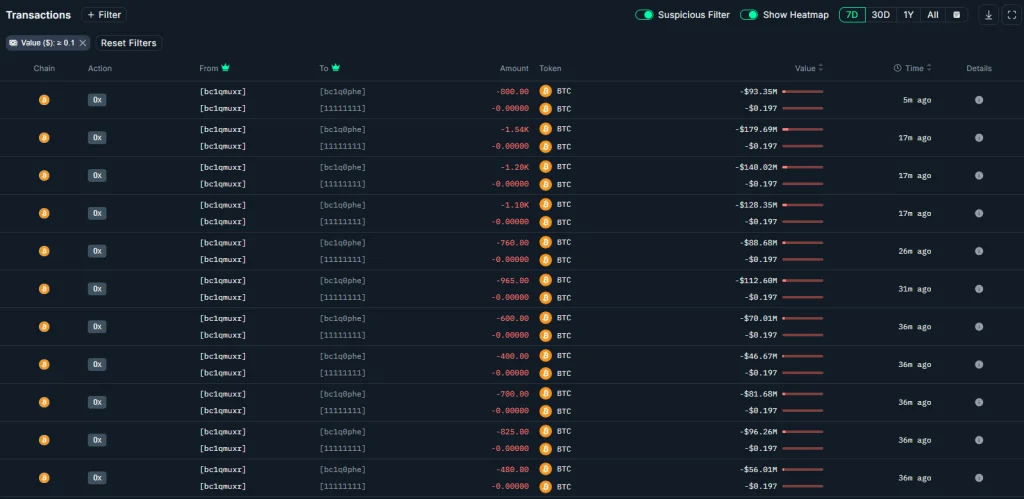 Satoshi-era Bitcoin whale July 2025 moves $4.6B BTC to Galaxy Digital