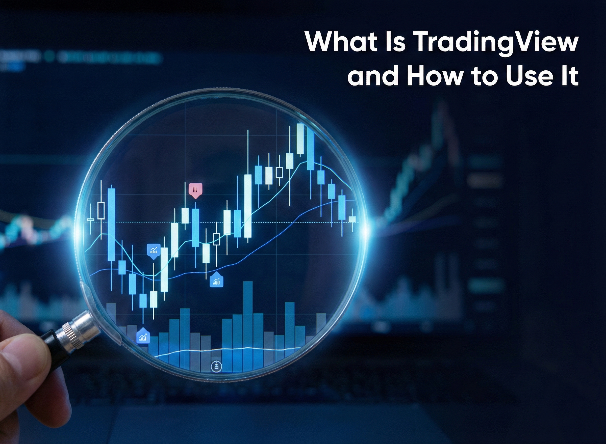 TradingView chart analysis showing candlestick patterns and market indicators
