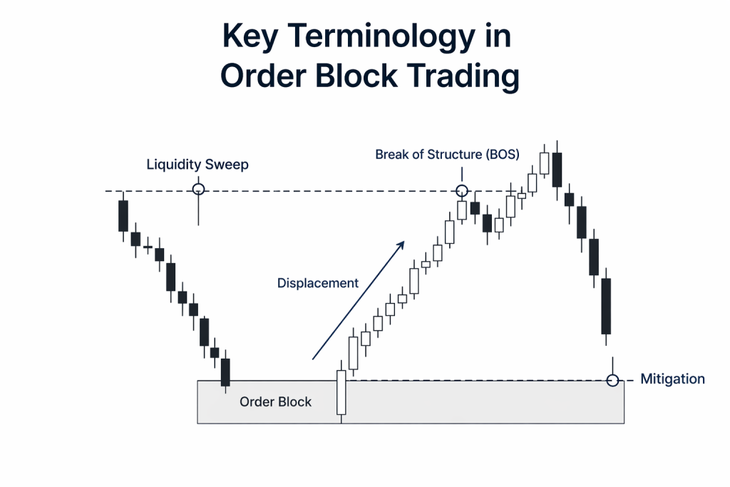 Key Terminology in Order Block Trading