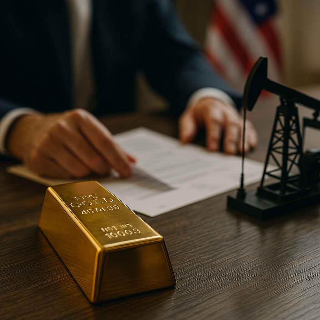 Gold Rises as Investors Weigh Hormuz Deadline and Fed Policy Outlook