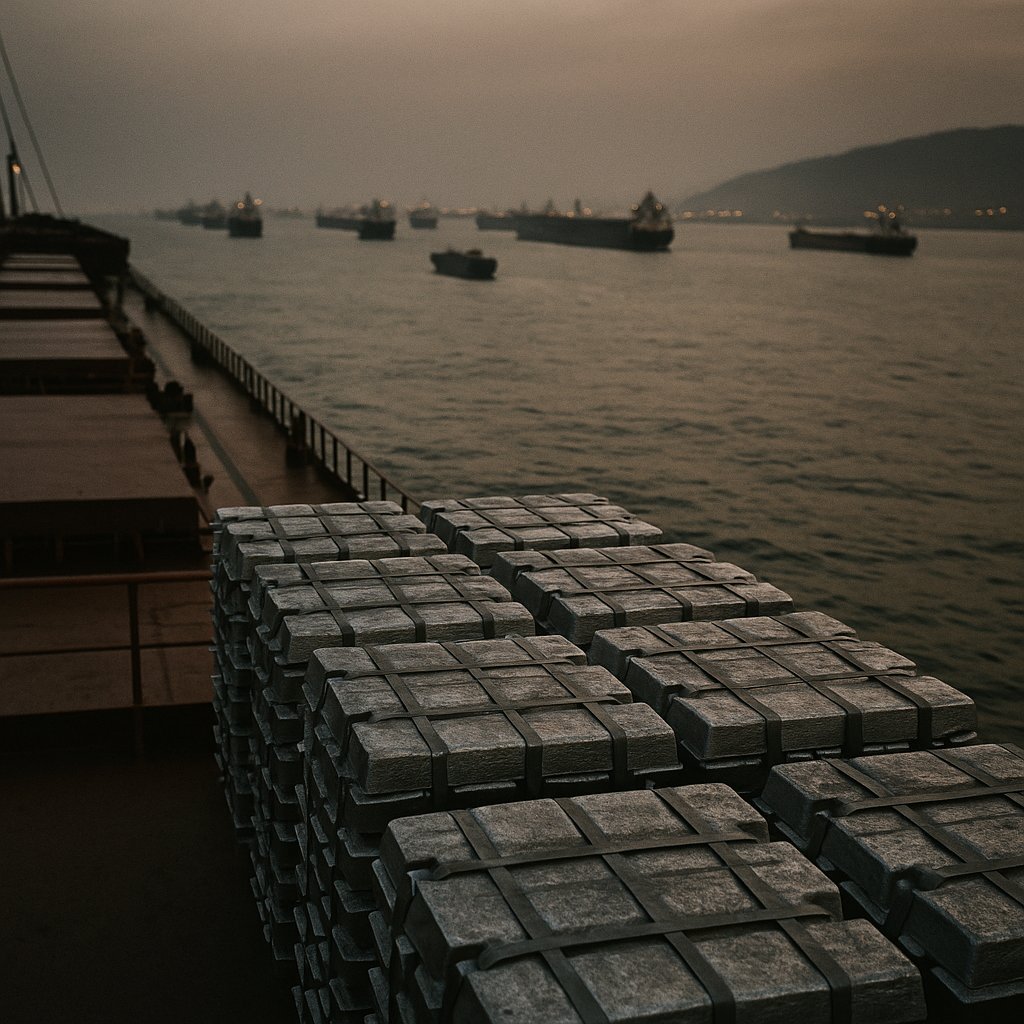 Aluminum Futures Climb as Strait of Hormuz Blockage Tightens Supply Outlook