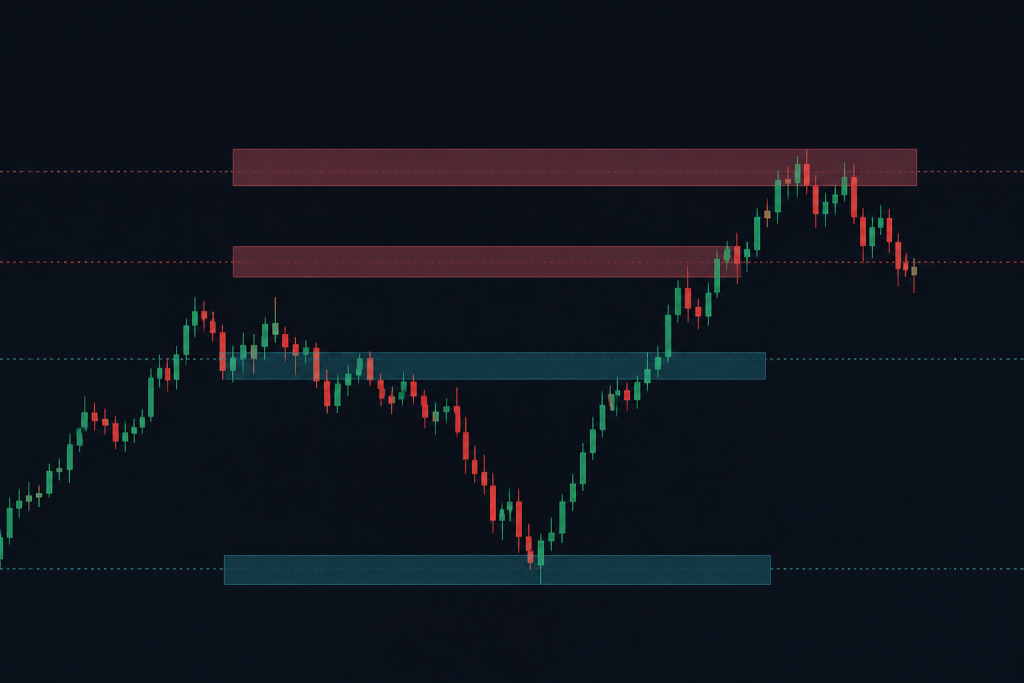  Liquidity Zones and Key Levels