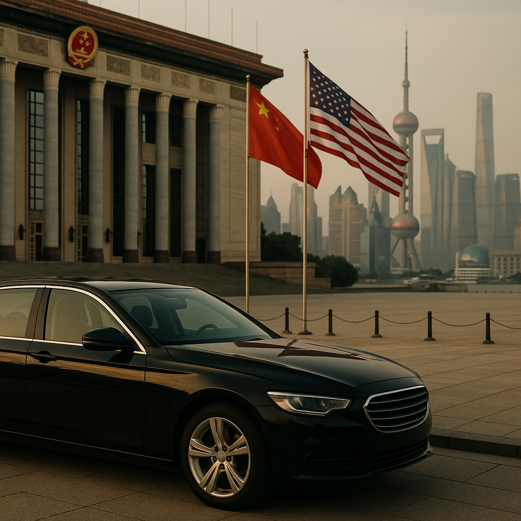 Trump Arrives in Beijing for High-Stakes Summit with Xi Jinping