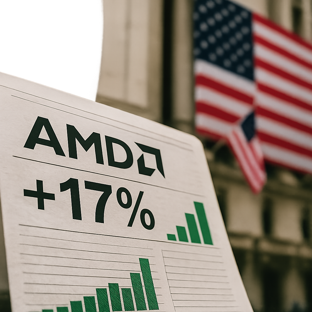 AMD Surges After AI-Driven Earnings Beat and Bullish Outlook