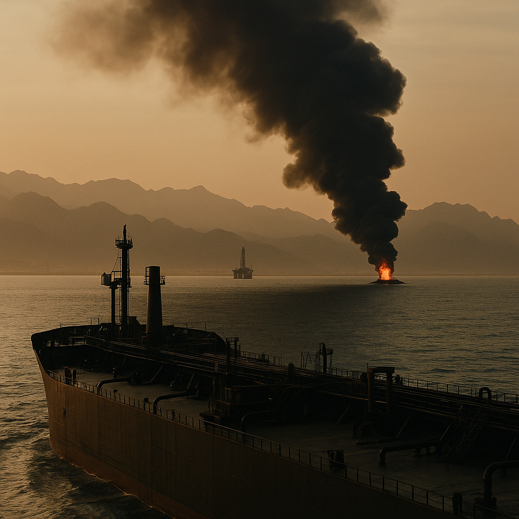 Oil Prices Jump as US Launches New Strikes on Iran and Reimposes Sanctions