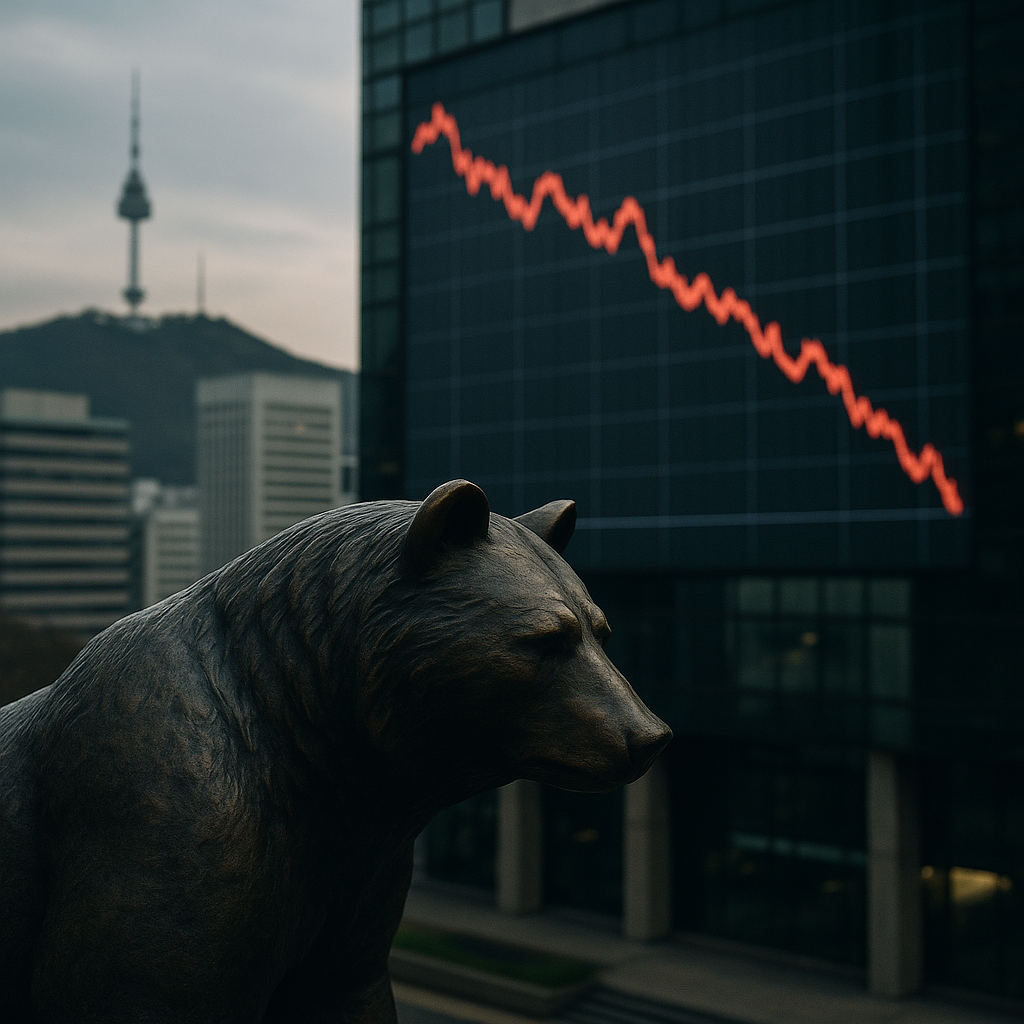 KOSPI Enters Bear-Market Territory as Chipmakers Lead Broad Tech Sell-Off