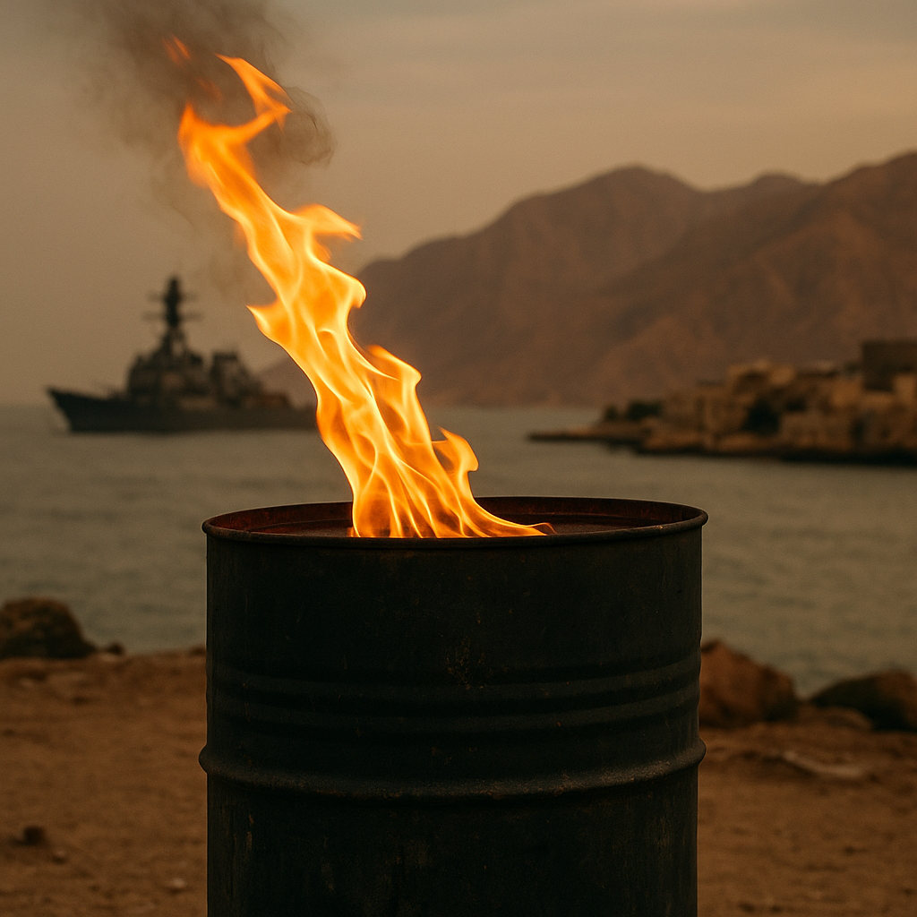 Oil Prices Climb as U.S.-Iran Strikes Raise Middle East Supply Risks