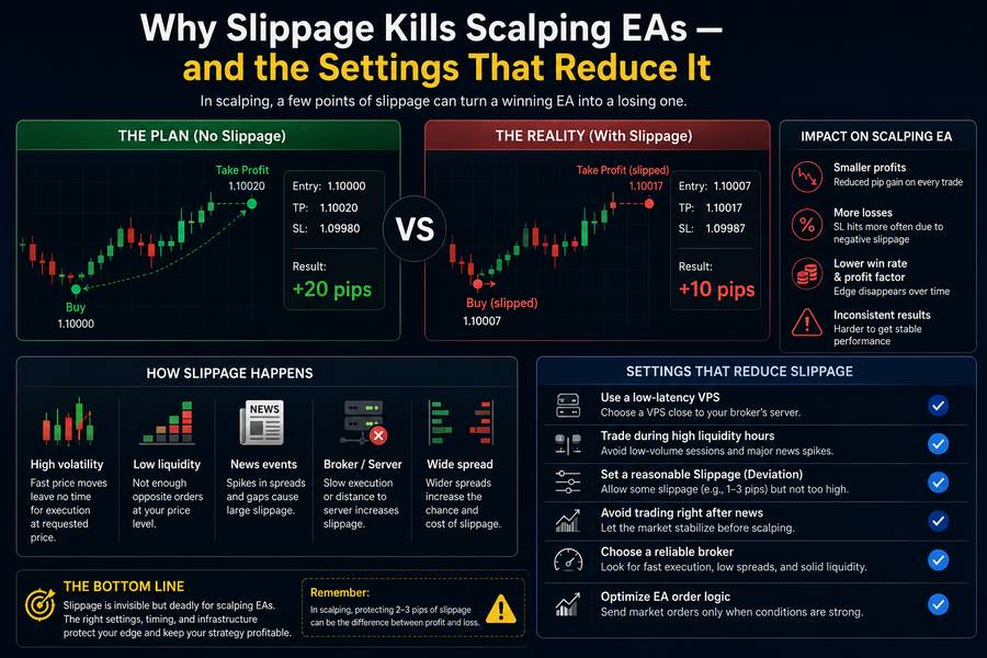 Why Slippage Kills Scalping EAs